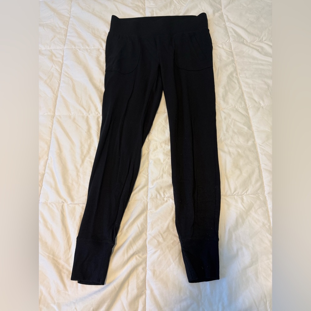Athleta Black Track Pants Joggers